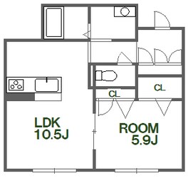 ベレオアトリエール住吉の物件間取画像